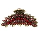 thumbnail image 2 of Pinzas Para El Pelo Grandes Sunnimix Horquilla De Cristal Con Diamantes De Imitación Color Rojo, 2 of 4