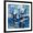 Black Frame, variant on Art.com Ultramarine Waves II Art Print by Silvia Vassileva, 30" x 30"