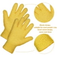 thumbnail image 4 of 2 pares de guantes para quitar el polvo (azul/amarillo) Adepaton HMHZ426-3, 4 of 8