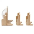 thumbnail image 5 of Miumaeov Wall-Mounted Wooden Cat Space Capsule Cat Bed Step Large Transparent Cat House Set Pets House Cat Cat Furniture for Indoor Large Cats, 5 of 12