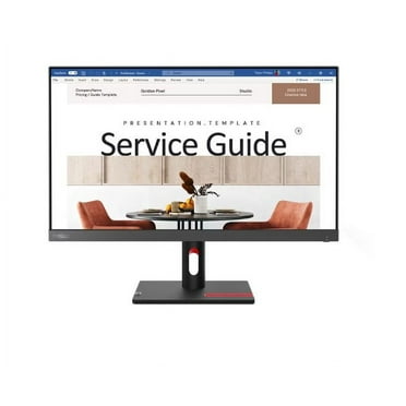 Lenovo ThinkVision S24i-30 24" Class Full HD LED Monitor - 16:9 - Raven Black - 23.8" Viewable - In-plane Switching (IPS) Technology - WLED Backlight - 1920 x 1080 - 16.7 Million Colors - 250 Nit -...