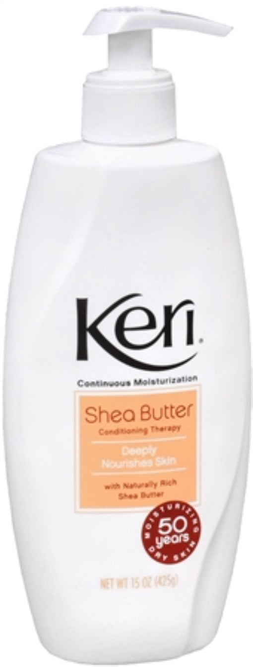 Keri Nourishing Shea Butter Lotion 15 oz (Pack of 4)