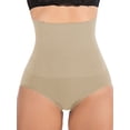 thumbnail image 3 of SHCKE Slip Shorts Shapewear for Women Tummy Control Underwear High Waisted Shaping Panties Body Shaper Thigh Slimmer, 3 of 4