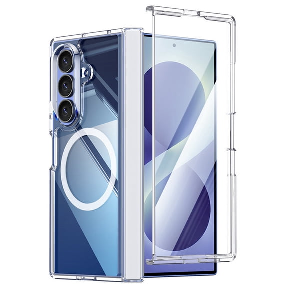 Case for Samsung Galaxy Z Fold 8 Ultra, Full Body Shockproof Phone Cover with Hinge Protection,Built-in Tempered Glass Screen Protector