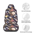 thumbnail image 3 of Lsque Cartoon Space 1 Pattern Car Seat Covers for Front Seats , Waterproof Seat Covers for Cars, Sporty Front Seat Covers,Car Seat Cover Protector Front Seats, 3 of 5