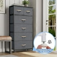 thumbnail image 4 of Crestlive Products Gray 6-Drawer Dresser Chest Vertical Storage Tower, 4 of 8