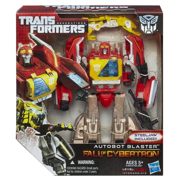 Transformers Generations Voyager Class Autobot Blaster Figure 6.5 Inches