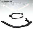 thumbnail image 4 of Adults PVC Silicone Swim Front Breathing Tube Snorkel for Beginner Freestyle Practice, 4 of 7