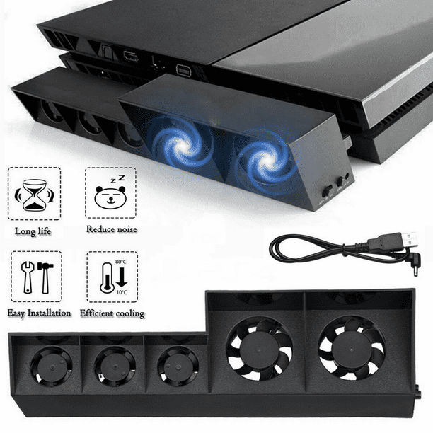 Ventilateur pour accessoires de jeu PS4/Pro Play Station 4 hôte