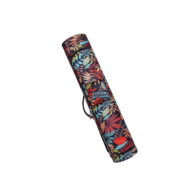 transemion Oxford Fitness Yoga Mat Carrier Case Carry Exercise Bag Red Style A