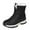 Black, variant on Oyedens Winter Snow Boots for Women Black Waterproof Non Slip Hiking Ski Skiing Mid Calf Combat Boots