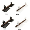 thumbnail image 2 of Bearachild Estante de pared para lavabo de dormitorio con ventosa de nogal para espacios pequeños, caravanas y baños. Almacenamiento y organización del hogar tipo+2 40cm, 2 of 6