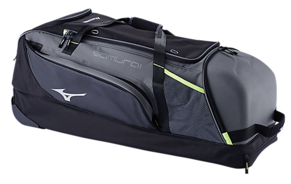 mizuno samurai 4 catcher's wheel bag