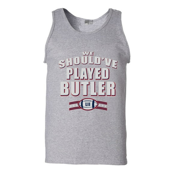 We Should've Played Butler New England Football DT Adult Tank Top