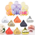 thumbnail image 2 of RABBITH 100Pcs Middle East Eid Mubarak Hollow Out Letters Candy Boxes Muslim Ramadan for Triangle Shaped Chocolate Containers, 2 of 19