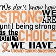 thumbnail image 2 of CafePress - Uterine Cancer How Strong We Are - Adjustable Unisex Printed Trucker Hat with Mesh Back, 2 of 10