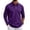 Purple, variant on LWavelet Men's Polo Shirt Long Sleeve Collared Golf Shirts Quick Dry Lightweight 3-Button Performance Work Fishing Athletic Tops