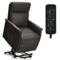 thumbnail image 1 of Gorelax Élévateur Électrique Fauteuil de Massage Fauteuil Inclinable avec Contrôle à Distance Brun, 1 of 10