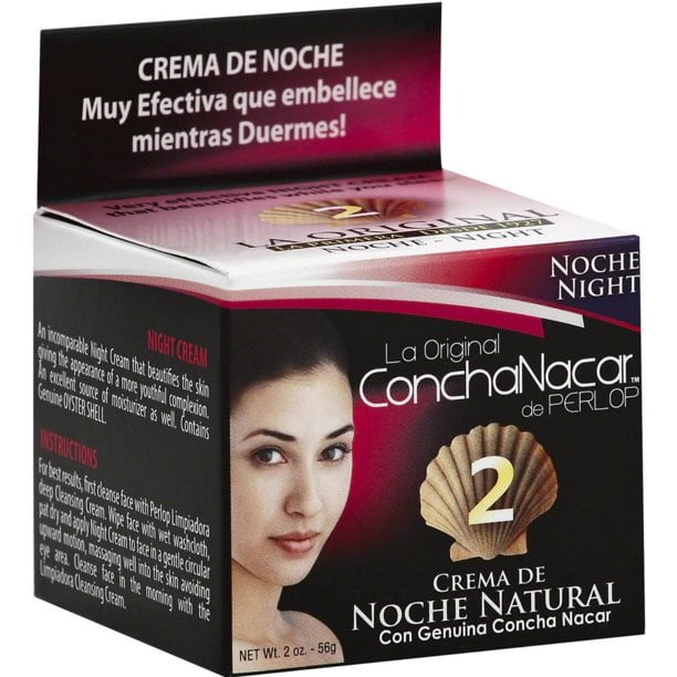 Concha Nacar De Perlop Night Cream 2 oz (Pack of 2)