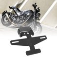 thumbnail image 3 of Trayknick Motorcycle Folding License Plate Frame Holder Bracket Replacement Parts for Benelli 502C, 3 of 13