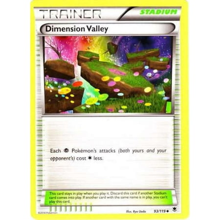 Pokemon Phantom Forces Uncommon Dimension Valley #93