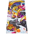 thumbnail image 2 of Transformers Bumblebee Neon Smoke 30x60 Beach Towel, 2 of 3