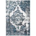 thumbnail image 4 of SAFAVIEH Classic Vintage Giuseppe Overdyed Area Rug, Navy/Ivory, 4' x 6', 4 of 5