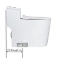 thumbnail image 4 of WinZo WZ5080S One Piece Toilet With 10" Rough-in Comfortable  Height Dual Flush 1.1/1.5 GPF,White, 4 of 5