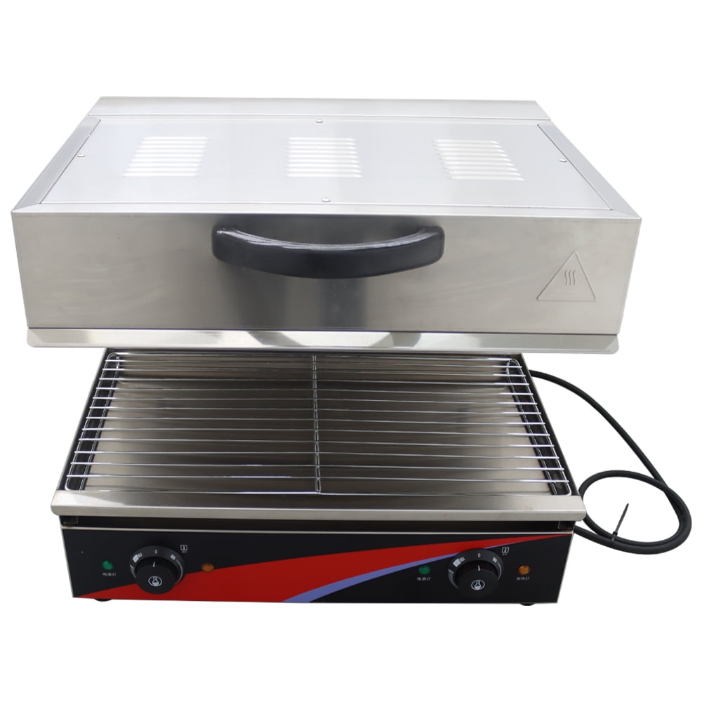 Electric Lift-Up Salamander Barbecue Stove Grill Oven Cheese Melter Kitchen Equipment 220V for Hotel Restaurant Supermarket West-food Restaurant and Food Trade