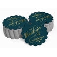 thumbnail image 2 of Inkdotpot Pack Of 100 Real Gold Foil Paper Tags Thank You For Celebrating With Me Birthday Favor Hang Tags, 2 of 6