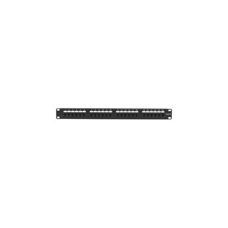 UPC: 0822088051039 | Black Box JPM624A Economy CAT6 Patch Panel  24-Port 1U