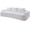Cloud White, variant on AENKYO 100" Curved Cloud Boucle Sofa, Modern 3-Seater Sculptural Couch, No Assembly, Oatmeal Beige