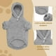 thumbnail image 4 of Sudadera con capucha para perros grandes, color gris, talla L, 4 of 7