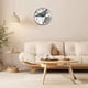 thumbnail image 5 of XWSHYW Electrodomésticos Reloj de Pared Reloj para Sala de Estar Reloj Digital Reloj de Pared Moderno a Tiempo Reloj Silencioso y Silencioso, 5 of 6
