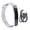 Silver, variant on Elegant Sports Smart Bracelet, Waterproof Fitness Tracker Smart Band with Pedometer Step Counter, Daily Activity Monitor and Bluetooth Call Reminder, Silver Steel Strap (10.2 in / 26.0 cm)