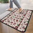 thumbnail image 4 of Multicolor Christmas Camping Pattern Door Rugs,Washable Non Slip Door Mats Indoor,Decorative Door Mats,Entry Mat Indoor for Entrance,Bedroom,Kitchen,Bathroom,30"x17", 4 of 6