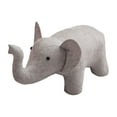 thumbnail image 2 of Taburete para niños, sofá, taburete de té, taburete otomano multifuncional con dibujos animados para cambiar zapatos. elefante blanco, 2 of 9