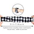thumbnail image 2 of AIR-Compatible for Fossil Gen 6 Smartwatch Band, Fabric Elastic Scrunchie Elastic Replacement Straps Compatible for Fossil Gen 6 42mm / 44mm Smartwatch, 2 of 4