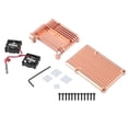thumbnail image 1 of Carcasa protectora con ventilador doble para Raspberry Pi 3 Modelo B B+, 1 of 14