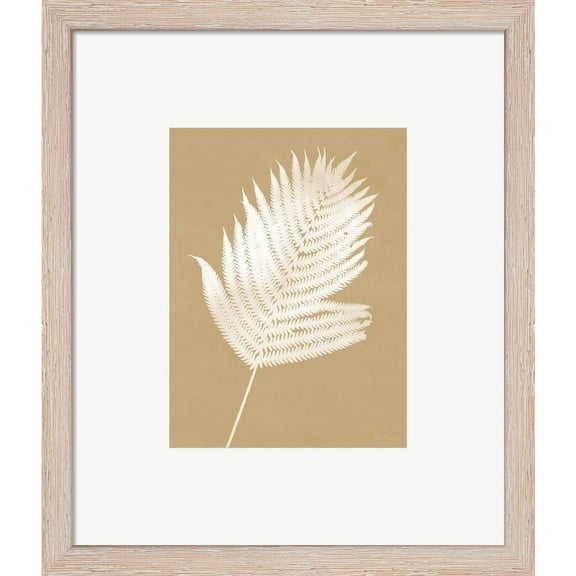 Great Art Now Nature by the Lake Ferns III Brown by Piper Rhue, Framed Wall Art, 12W x 14H