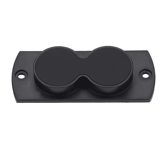 QIFEI Magnetic Gun Mount Safety Solutions for Guns in Car, Truck, Beside The Bed, Mounting on The Wall, Magnetic Gun Holders Car Gun Magnet Mount