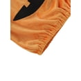 thumbnail image 5 of Qiylii Toddler Baby 2Pcs Halloween Outfits, Pumpkin Tops + Striped Pants, 5 of 9
