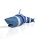 thumbnail image 1 of Juguete sensorial de tiburón 3D para adultos y niños, juguete de descompresión flexible para relajación, juguete articulado realista para aliviar el estrés., 1 of 5