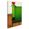 thumbnail image 2 of Trademark Fine Art 'Love Dog' Canvas Art by Daniel Patrick Kessler, 2 of 3