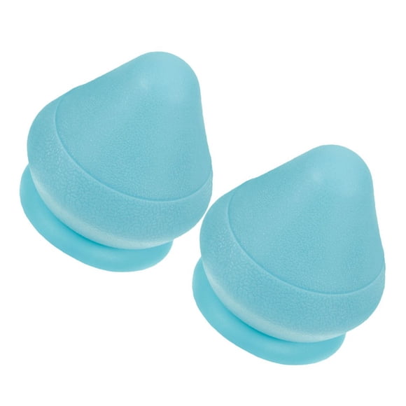 LEEYNEER Balle de Massage Murale pour Massage des Pieds avec Conception à Succion Masseur Compact en TPE à Main Bleu Ciel