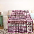 thumbnail image 3 of LHSHID to My Best Aunt Gifts Blanket Aunt Birthday Gifts Best Auntie Ever Gifts Aunt Gifts Throw Blanket Gifts for Aunt Mothers Day Happy Birthday Gifts Ideas for Aunt 60"x80", 3 of 7
