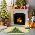 thumbnail image 4 of Taicans Christmas Area Rug - 15.75x23.62in Non-Slip Holiday Doormat for Indoor/Outdoor Use,Vintage Rustic Xmas Decor for Front Door,Living Room,Bathroom & Kitchen,Perfect Winter Gift Idea, 4 of 4