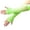 Fluorescent Green, variant on Besufy 1 Pair Women High Elastic Fishnet Gloves Arm Cover Nylon Elbow Length Half Finger Mesh Gloves Costume Accessory,Royal Blue