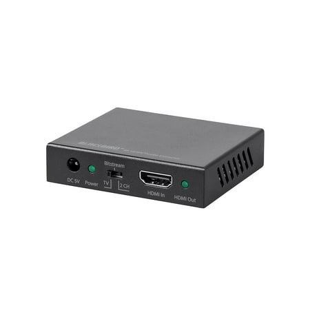 UPC: 0889028054086 | Monoprice Blackbird 4K HDMI Audio Extractor 18Gbps HDCP 2.2 (124278)