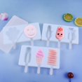 thumbnail image 1 of Jinsinto 5x 3D Ice Cream Molds Silicone Popsicle Molds, 1 of 5